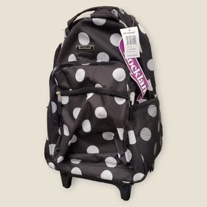Rockland Rolling Backpack w/Wheels and Retractable Handle - BRAND NEW